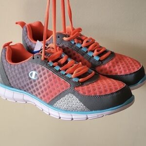 Champion Gray and Orange Athletic Shoes